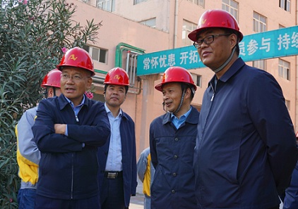 胡啟生督導(dǎo)安納達煙囪綜合整治