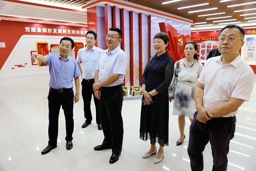 中國涂料工業(yè)協會　中國建材股份公司來集團公司考察交流